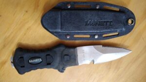 Mcnett 60156 Samish Stiletto Fixed Blade Diving Knife[Used – Excellent Cond.] Fixed-Blade