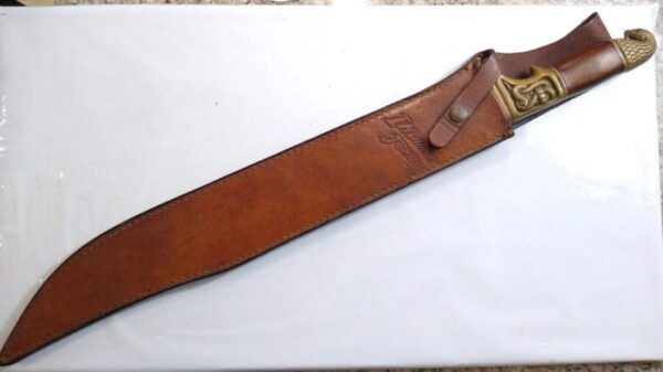 UC501 Indiana Jones Khyber Bowie Knife with Leather Sheath. Made by United Cutlery [Used – Mint Cond.] Collectible Knives