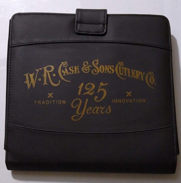 WR Case and Sons Cutlery Co. 125yrs – Padded 12 knife carrying case. Case XX