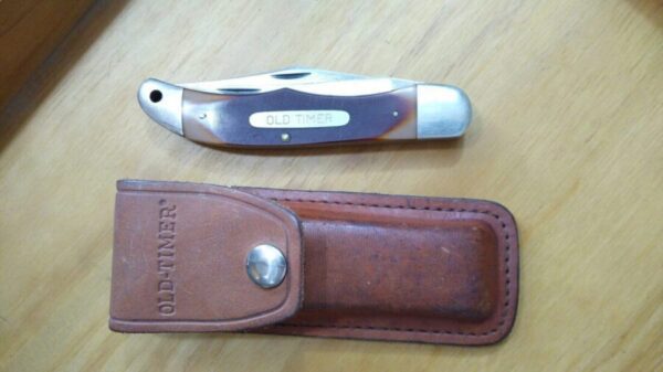 Vintage Schrade USA Old Timer 25OT Folding Hunter[Used – Excellent Cond.] Collectible Knives
