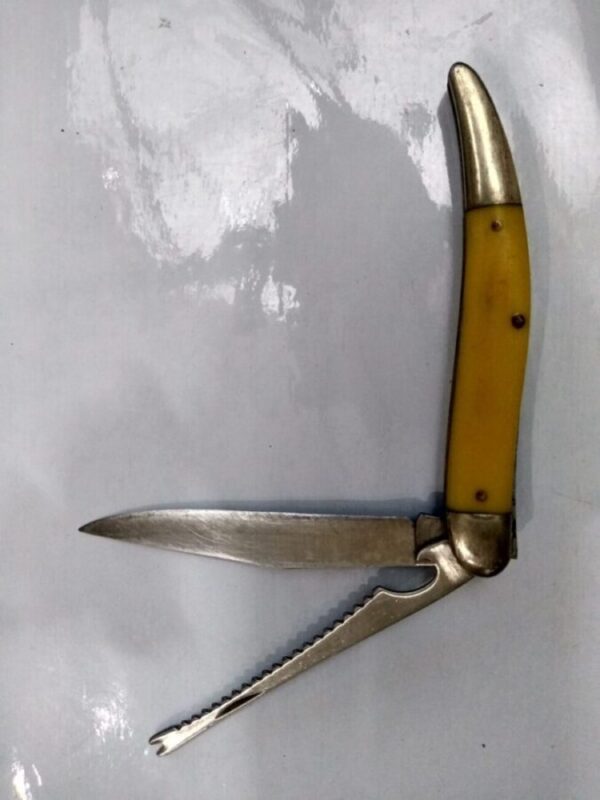 Vintage Craftsman Fish Knife with hook sharpener, opener/scaling blade[Used – Mint Cond.] Collectible Knives