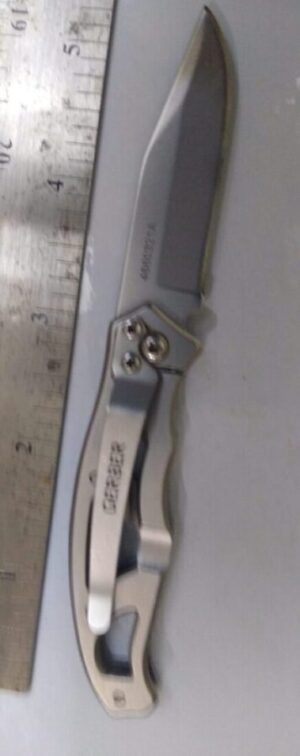 Gerber Gear Paraframe Stainless Steel Mini Pocket Knife – 2.2″ Folding Knife[Used – Pristine Cond.] Under $10