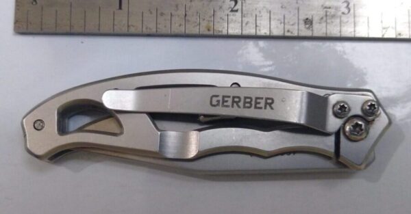 Gerber Gear Paraframe Stainless Steel Mini Pocket Knife – 2.2″ Folding Knife[Used – Pristine Cond.] Everyday Carry[EDC]