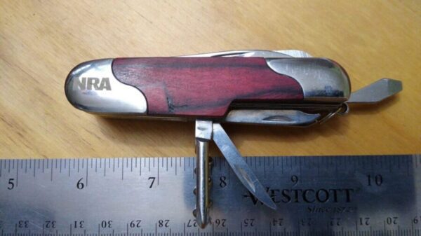 NRA promo Multi-Tool Knife with 11 blades[Used – Excellent Cond.] Camp Knives