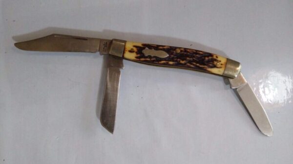 Schrade+ USA Uncle Henry 1973-2004 King Ranch Stockman Knife 885UH[Used] Collectible Knives