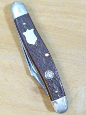 Vintage Camillus NY USA – 4H  Clover Badge, Two Blade Pocket Knife[Used – Mint Cond.] Camillus Knives