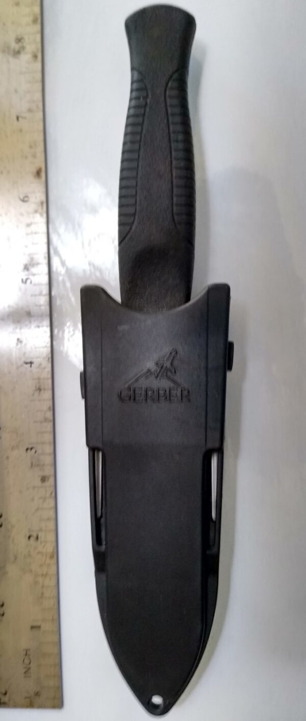 Gerber Guardian Tanto Serrated Edge Knife with Molded Sheath[Used – Mint Cond.] Everyday Carry[EDC]