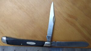 Buck 311, Made in USA 1972-86, Large 2 Blade Trapper Pocket Knife[Used – Pristine Cond.] Buck