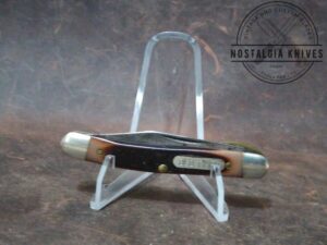 Schrade USA Old Timer 180OT Single Blade Liner-Lock Pocket Knife - Etched "Compliments of Schrade Cutlery 1998"[Used - Near Mint Cond.]