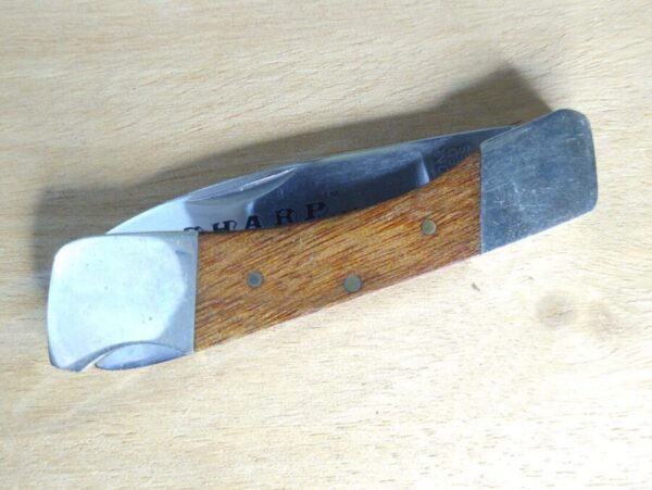 Vintage Custom Sharp 100 Tak Fukuta Seki Japan 5.25″ Length – Folding Pocket Knife[Used – Pristine Cond.] Collectible Knives