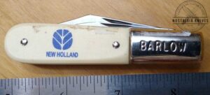 Vintage Schrade Barlow 'New Holland Promo' 2 Blade Pocket Knife [Used - Pristine Cond.]