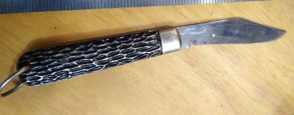 Vintage Imperial Prov. RI 1 blade Pocket Knife w/bail, and single sided blade bevel.[Used – Mint Cond.] Collectible Knives