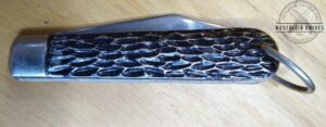 Vintage Imperial Prov. RI 1 blade Pocket Knife w/bail, and single sided blade bevel.[Used - Mint Cond.]