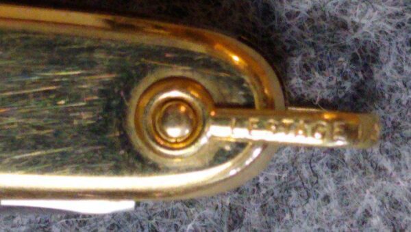Vintage Italian Latama 14k Gold 2 blade Executive Knife w/ 12k Gold Bail[Used – Pristine Cond.] Everyday Carry[EDC]