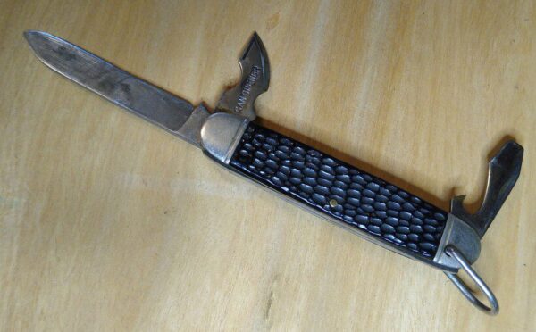 Vintage KENT NY USA 3 Blade ‘1931 – 1955’ Scout Knife with Bail [Used – Mint Cond.] Camp Knives