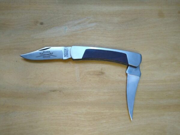 Camillus – Silver Sword Brand, 2 Blade Pocket Knife in original packaging[NIB/Unused] Collectible Knives