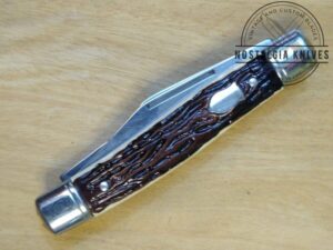 Vintage Colonial Prov. USA Large 3 Blade Stockman Folding Pocket Knife - Patent #3317996 [Unused - Pristine Mint Cond.]