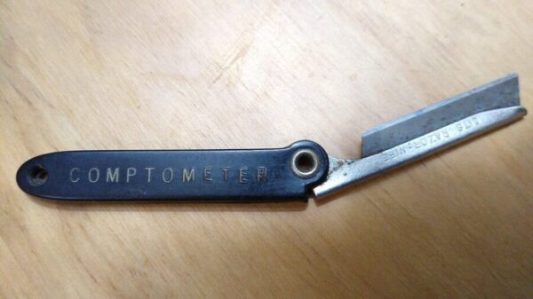 Vintage Gits Razor Knife, Comptometer Promotional item[Used – Near Mint Cond.] Collectible Knives