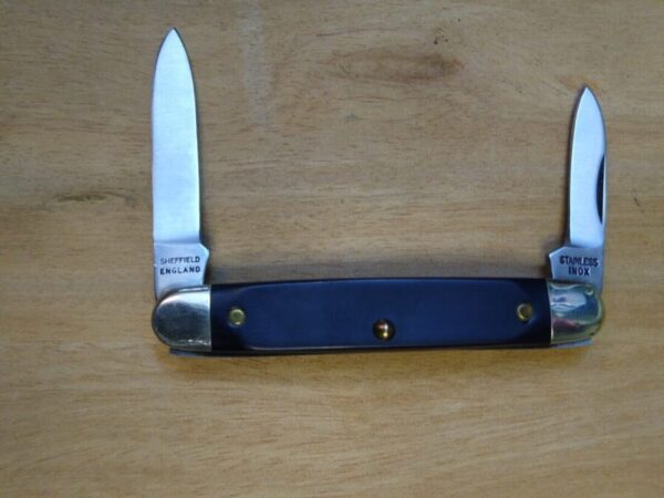 Vintage Sheffield England 2 Blade Stainless Inox Pocket Knife[Unused – Mint Cond.] Collectible Knives