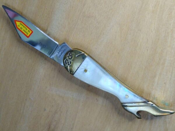 Steel Warrior Lady Boot Knife with Abalone handle in Orig. Packaging [Unused – Pristine Mint Cond.] Everyday Carry[EDC]