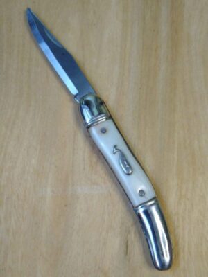 True Nostalgia – ‘The Ideal’ Vintage Sportsman Pocket Knife w/ White Handle [NOS – Near Mint Cond.] Everyday Carry[EDC]