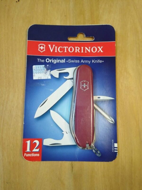 Vintage Victorinox ‘The Original Swiss Army’ 6 Blade Pocket Knife w/ 12 functions [NIB – Pristine Mint Cond.] Camp Knives