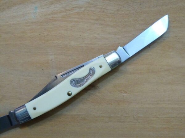 Vintage Frontier Imperial U.S.A. 4432 – Large Stockman 3 blade Pocket Knife[Unused/Pristine Cond.] Everyday Carry[EDC]