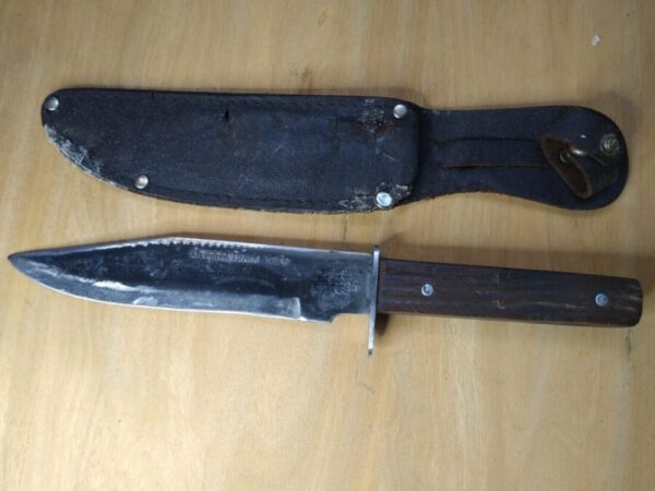 Vintage Sabre Japan 631 “Original Bowie Knife”, with Orig. Sheath [Used – Good Cond.] Collectible Knives