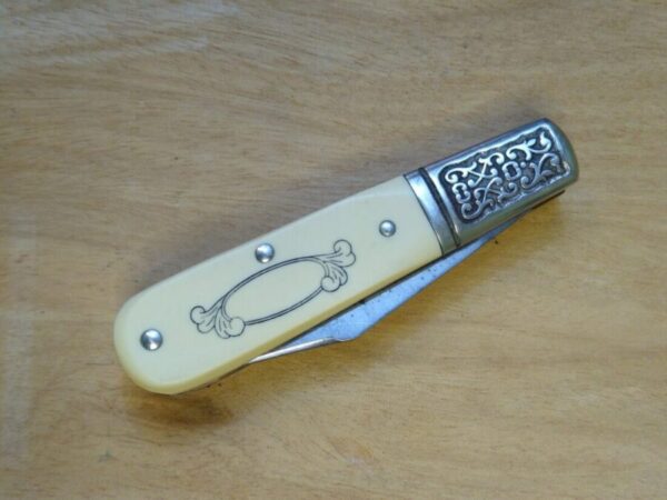 Vintage Schrade USA SC506 Scrimshaw Barlow[Used – Pristine Cond.] Collectible Knives