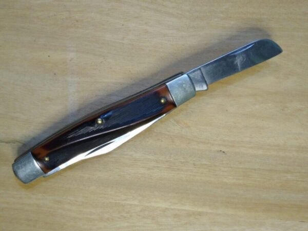 Anvil Brand, Large 4″ – ‘Honed Edge’ – 3 Blade Stockman Pocket Knife [Used – Pristine Cond.]. Anvil Brand