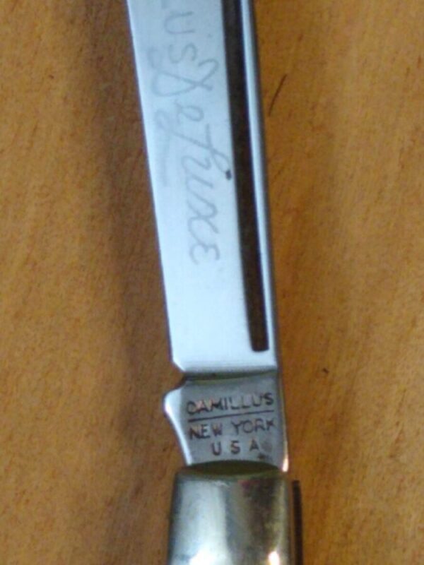 Vintage Camillus NY USA ‘Camillus Deluxe’ #83, Small 3 Blade Stockman [Used – Pristine Cond.] Camillus Cutlery