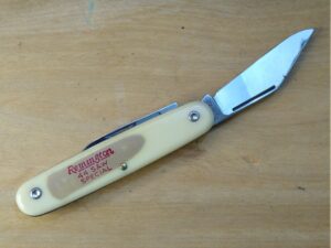 Vintage Colonial Prov RI USA -1959 Remington .44 S&W Special 2-Blade Jack Knife [Unused – Pristine Cond.] Collectible Knives