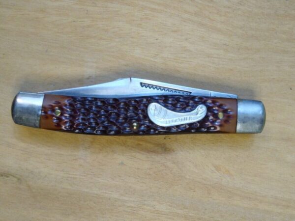 Vintage Frontier U.S.A. 4431 – Large Stockman 3 blade Pocket Knife [Unused/Pristine Mint Cond.] Everyday Carry[EDC]