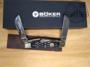 Böker Tree Brand Traditional Series Congress Jigged Folding Knife 110722 - Made In Germany [Unused - Pristine Mint Cond.]