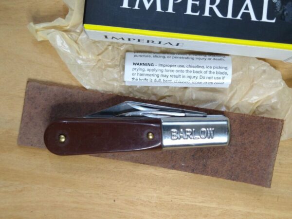 Imperial 278 Barlow 2 Blade Pocket Knife[Unused/NIB – Pristine Mint Cond.] Everyday Carry[EDC]