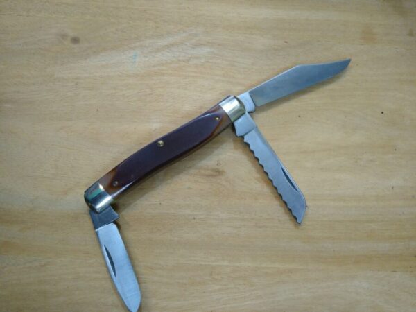 Vintage Schrade USA 89OT Old Timer Blazer Large Stockman Folding 3 Blade Pocket Knife [Unused – Pristine Mint Cond.] Collectible Knives