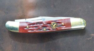 Eagle Edge Medium 3 Blade Peanut Pocket Knife[New/Unused - Pristine Mint Cond.]