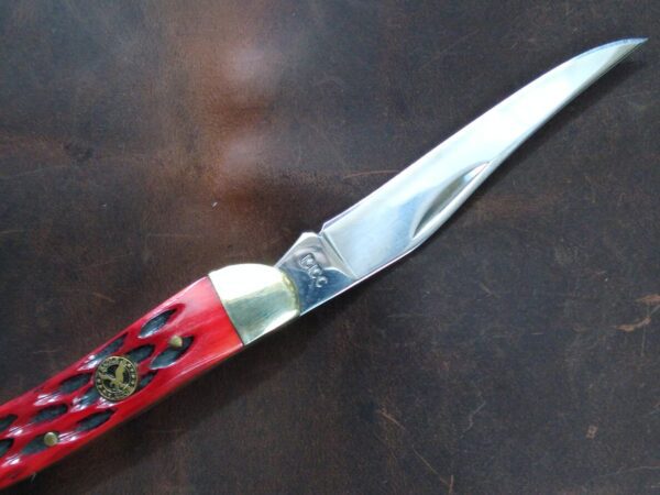 Eagle Edge Medium Toothpick Single Blade Pocket Knife with Jigged Bone Handle[Unused – Pristine Mint Cond.] Eagle Edge
