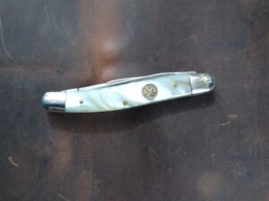 Elk Ridge ER-323WP Medium Stockman Folding Pocket Knife - Faux Mother of Pearl Handles[Unused - Pristine Mint Cond.]