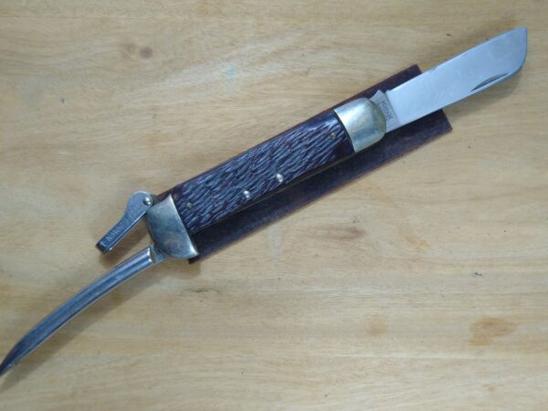 Vintage Schrade Walden 735SS Rigging Knife with Marlin spike[Used – Near Mint Cond.] Collectible Knives