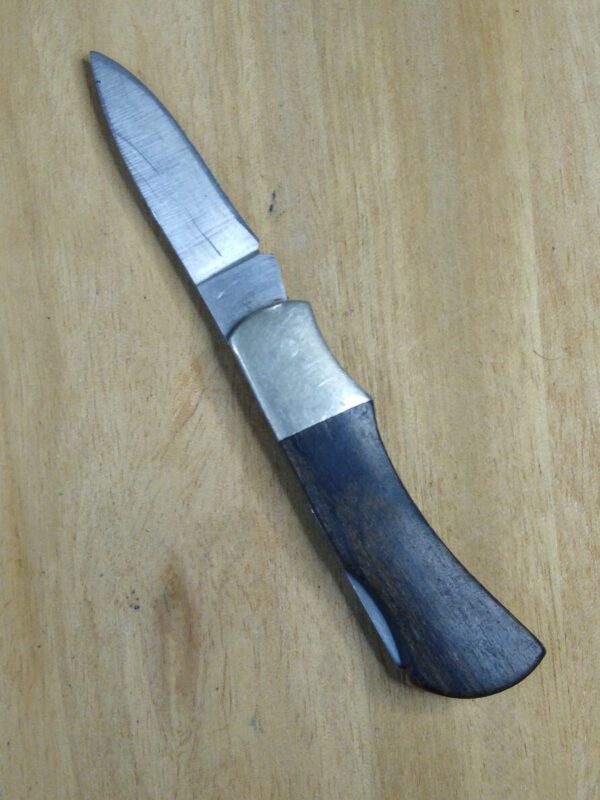 Vintage Bear MGC USA Small Single Blade Lock-back pocket knife with Wood Handle [Used – Near Mint Cond.] Bear MGC