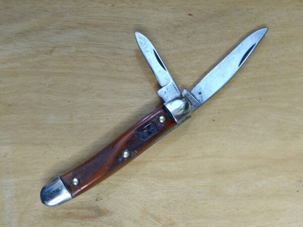 Vintage Anvil Prov. USA Pat. #3317996 – Small 2 Blade Jack-Knife [Used – Mint Cond.] Anvil Brand