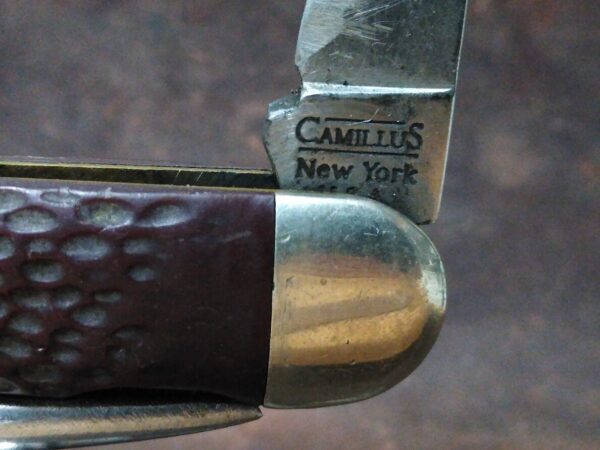 Vintage Camillus Marlin Spike Boating Knife w/Sheepsfoot Blade and Lever-Locked Spike [Used – Near Mint Cond.] Camillus Cutlery