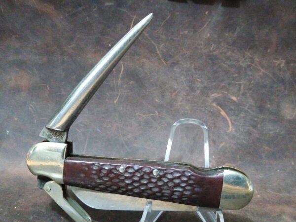 Vintage Camillus Marlin Spike Boating Knife w/Sheepsfoot Blade and Lever-Locked Spike [Used – Near Mint Cond.] Camillus Cutlery