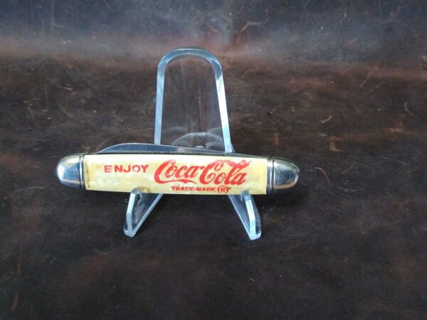 Vintage Imperial Gravity/Trick Lock – Coca Cola Promo Pocket Knife [Used – Mint Cond.] Collectible Knives