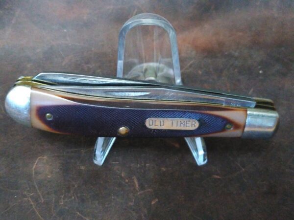 Old Timer 94OT Gunstock Trapper 2 Blade Pocket Knife [Used – Excellent Cond.] Collectible Knives