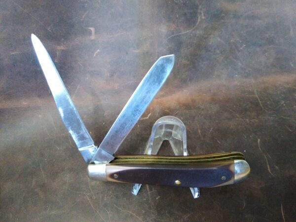 Old Timer 94OT Gunstock Trapper 2 Blade Pocket Knife [Used – Excellent Cond.] Collectible Knives