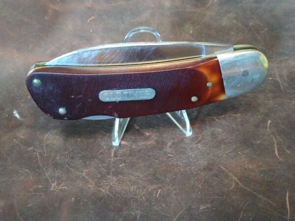 Vintage Schrade Old Timer U.S.A. – 51OT Big Timer “Fat Boy” Lockback Knife[Used – Near Mint Cond.] Collectible Knives