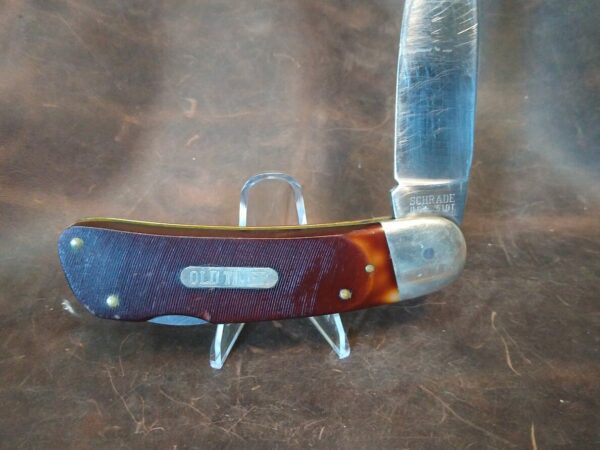 Vintage Schrade Old Timer U.S.A. – 51OT Big Timer “Fat Boy” Lockback Knife[Used – Near Mint Cond.] Collectible Knives