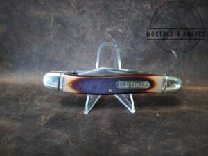 Vintage Schrade Old Timer 858 Lumberjack USA Large 3 Blade Stockman Folding Pocket Knife [Used - Near Mint Cond.]